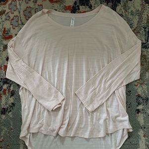 Athleta Pink Longsleeve Top